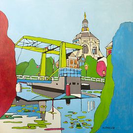 Leiden, city, Marekerk, by Marjolein Bresser
