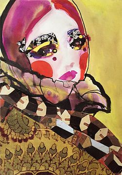 Queen of Disguise van Helia Tayebi Art