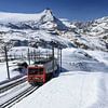 Gornergrat-Bahn mit Matterhorn von FotoBob