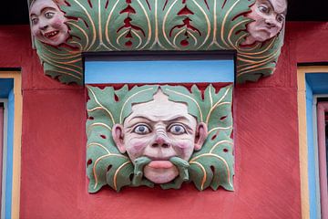 Image on Basel Town Hall in Switzerland by Joost Adriaanse