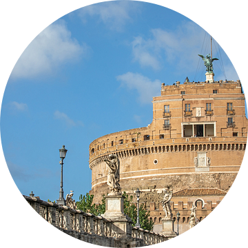 Rome - Castel Sant'Angelo en de Brug der Engelen van t.ART