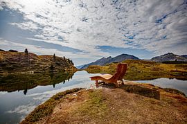 Une chaise longue au lac Krummschnabel