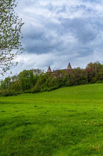 Abdij Sint-Benedictusberg Zuid Limburg van MSP Canvas