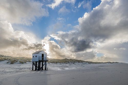 Hollandse luchten bij het Drenkelingenhuisje