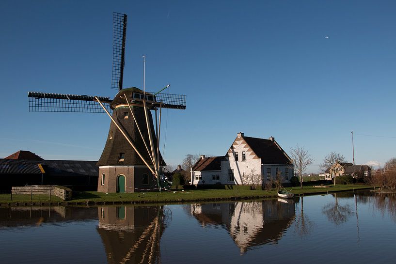 Molen De Korpershoek Schipluiden par Marcel Lodders