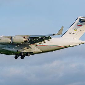 Kuwait Air Force Boeing C-17 Globemaster III. by Jaap van den Berg