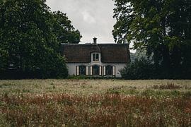 Country house overlooking open fields near Utrecht by Charlotte Hagg