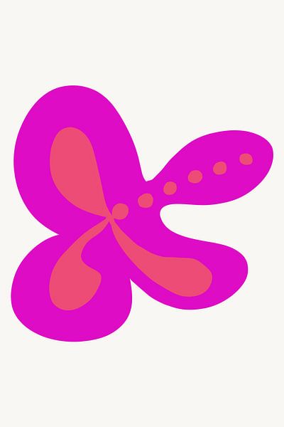 Happiness Purple clover Illustration by ComfortQ