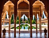 Castle Dreamscapes - Alhambra Palace Granada, Spanien 1