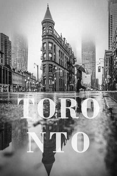 Steden in de regen: Toronto van Christian Müringer