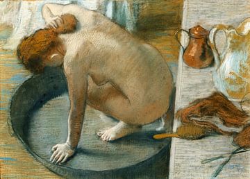 Edgar Degas,The Tub Pastel