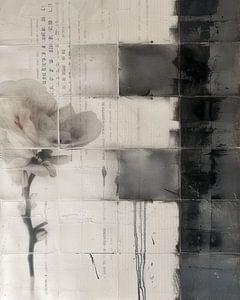 Moderne et abstrait, style wabi-sabi