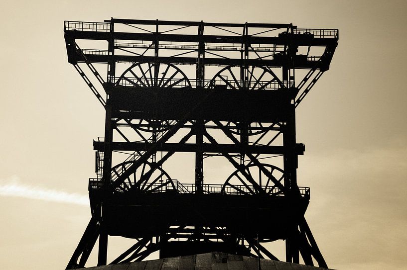 Graphique de la tour d'enroulement par Edgar Schermaul