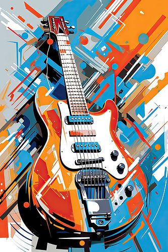 Guitare abstraite