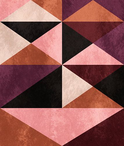 Geometrisch patroon met driehoeken 6