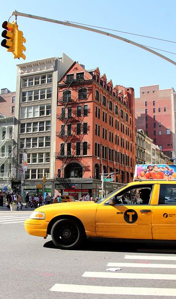 New York City cab by Pieter Boogaard