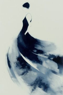 Couture-Kleid mit langer Schleppe