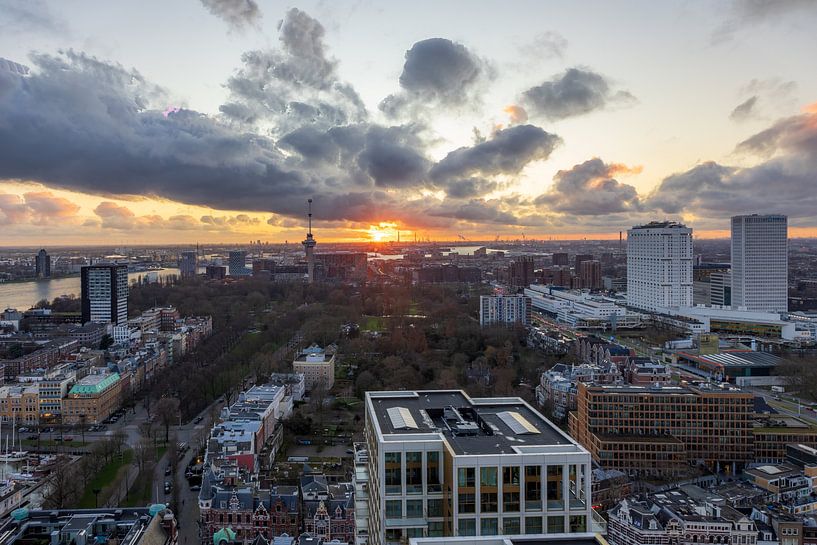 Sunset Rotterdam by AdV Photography