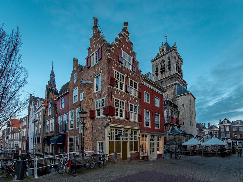 Voldersgracht Delft van Henri van Avezaath