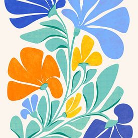 Vrolijke wilde bloemen van Kristian Gallagher