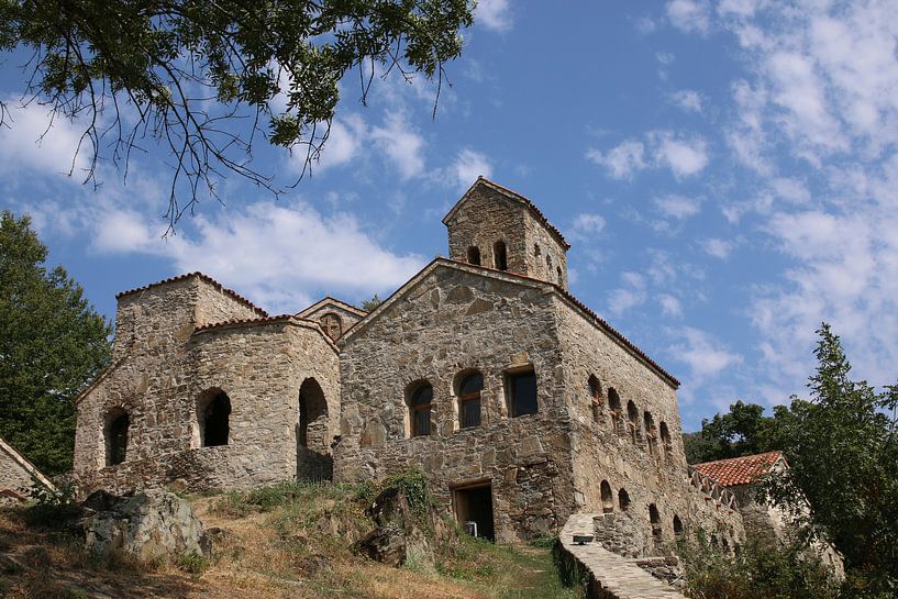 Het klooster van Nekresi in Georgië van Bas van den Heuvel