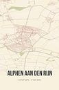 Vintage map of Alphen aan den Rijn (South Holland) by MyCityPoster thumbnail