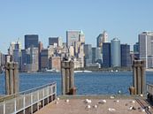 New York skyline van Victor Van Rooij thumbnail