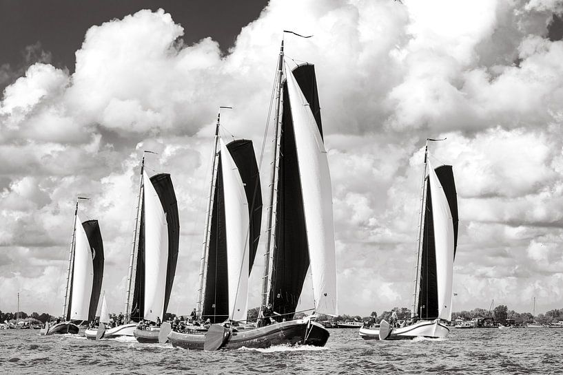 Five skûtsjes by ThomasVaer | Tom Coehoorn