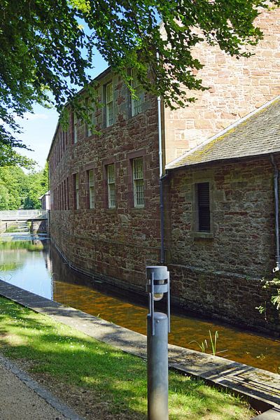 Die Stanley Mills ist eine ehemals produzierende Textilfabrik in der schottischen Ortschaft Stanley von Babetts Bildergalerie