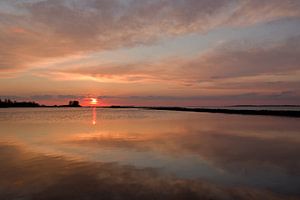 Zonsondergang Grevelingen
