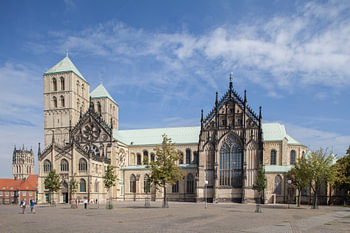 Muenster in Westfalen : St.Paulus-Dom, Domplatz  I Church St.Paulus-Dom, M�nster in Westphalia , Nor