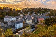 Coucher de soleil à Monschau par Bert Beckers Aperçu