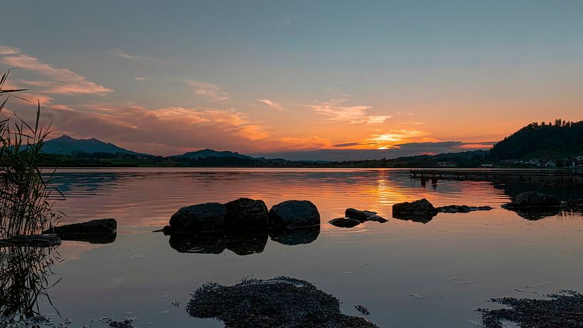 Sunset Fiessen Allemagne par Marly De Kok