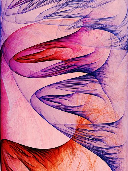 Abstract composition 409 by Angel Estevez