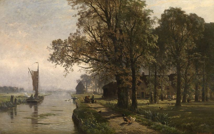 Remembrance of Gouda, Edmond De Schampheleer, 1878 by Atelier Liesjes