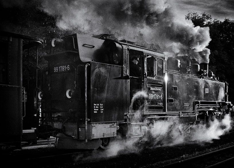 Dampflokomotive von Frank Andree