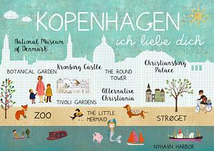 Kopenhagen - Ik hou van je van Green Nest
