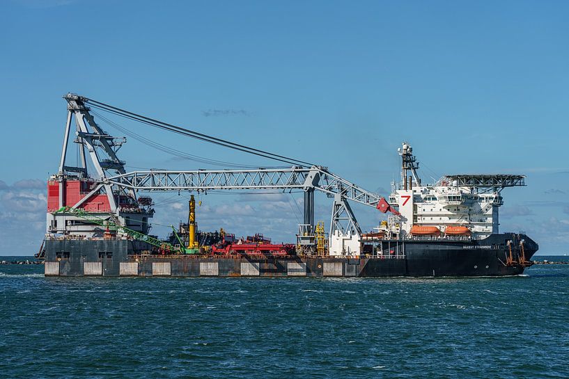 Kranschiff Seaway Strashnov der Norwegian Seaway 7. von Jaap van den Berg