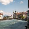 Stadtbild Luzern von Mark Bolijn