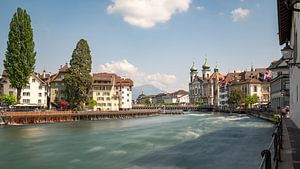 Paysage urbain de Lucerne sur Mark Bolijn