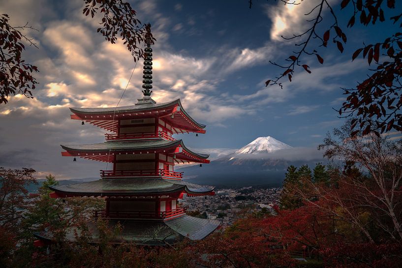 Berg Fuji Japan von Tim Kreike