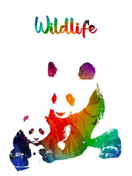 Panda van Printed Artings