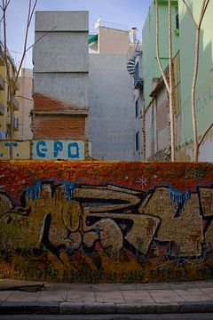 Graffiti, Athene. van Robbie Buur