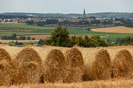 Strohballen in Südlimburg von John Kreukniet