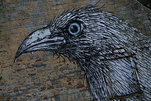 Graffitis à Doel (Belgique)