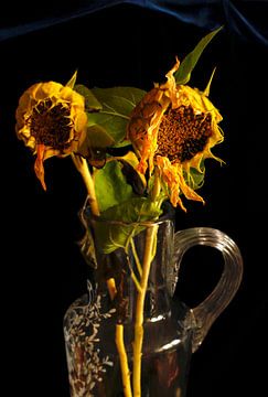 Schilderachtige zonnebloemen