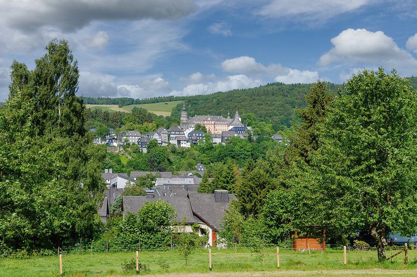 Bad Berleburg in the Sauerland by Peter Eckert
