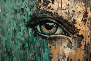Oeil de Weathering Mystique dans Wood Texture