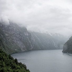 Geirangerfjord in Norwegen von Jacco van den Hoven