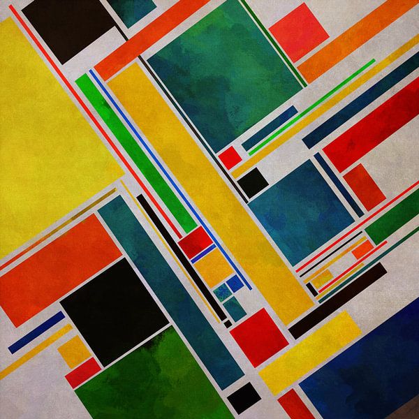 Diagonal geometry by Angel Estevez